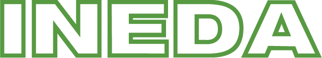 INEDA logo in green